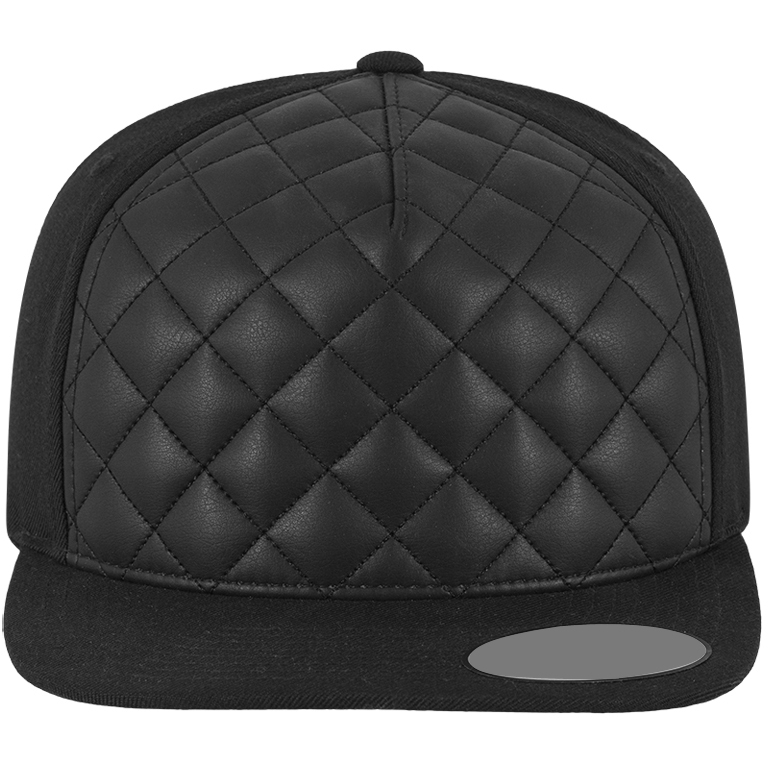 Quilted Snapback Cap