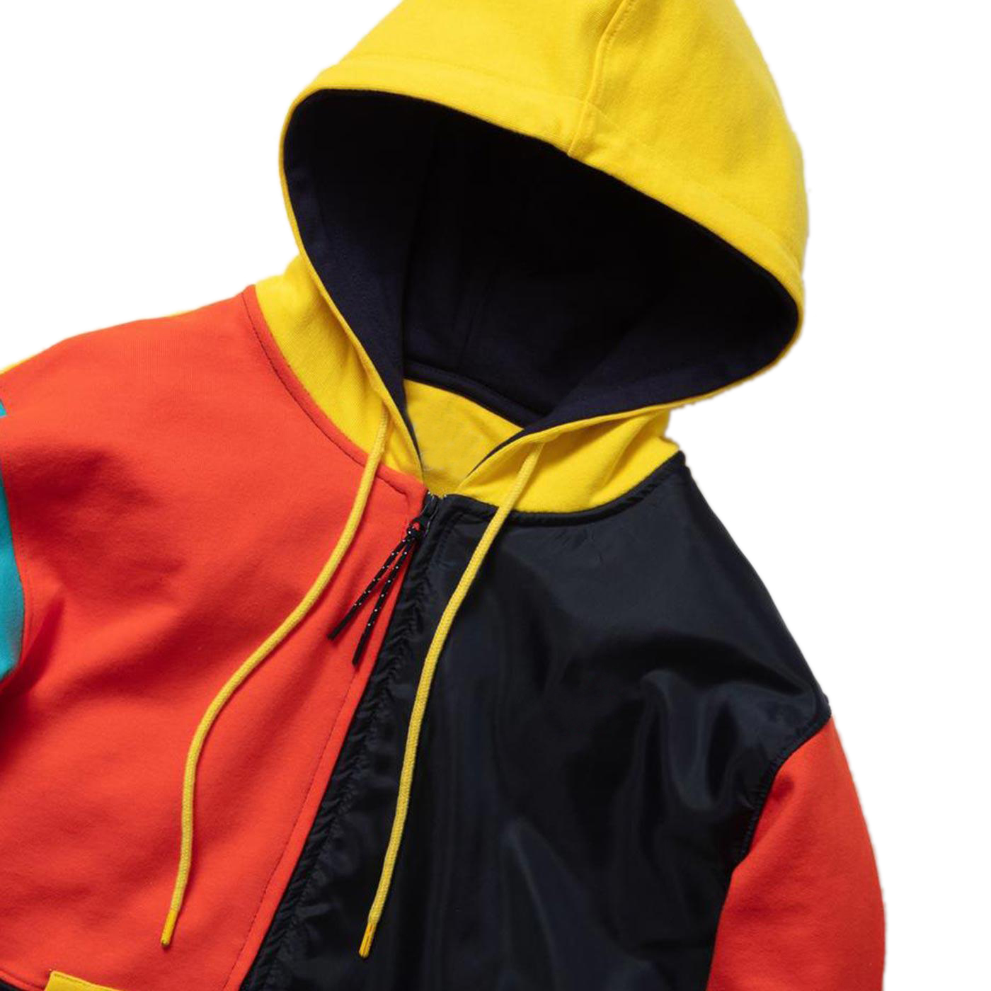 Colorblock Patchwork Hoodies