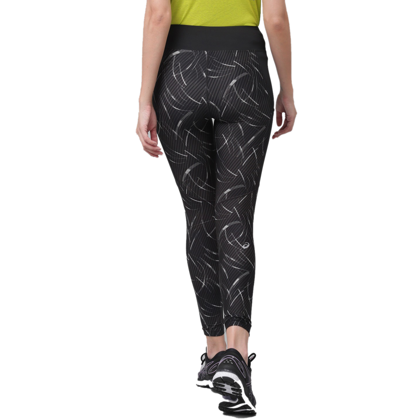 Black Printed Leggings