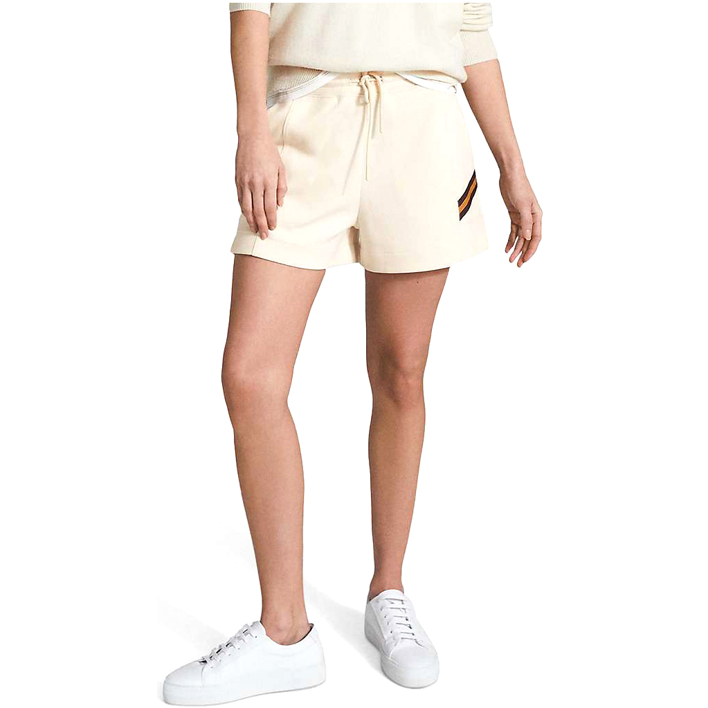 Ivory Jersey Gym Shorts